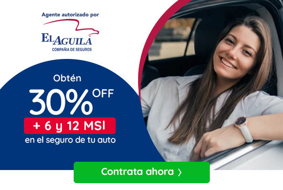 30% de Descuento +6 y 12 Meses sin Intereses