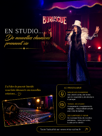 En studio — Miss Caline