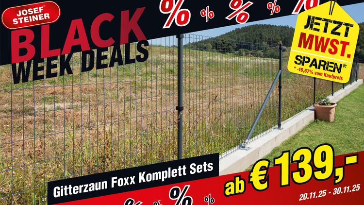 Gitterzaun Foxx Komplett-Sets