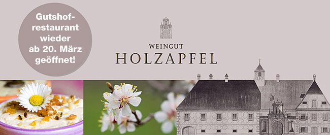 Willkommen im Frühling 2026 – Weingut Holzapfel