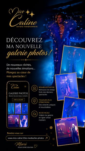 La nouvelle galerie de photos — Miss Caline
